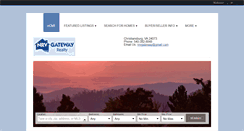 Desktop Screenshot of nrvgatewayrealty.com